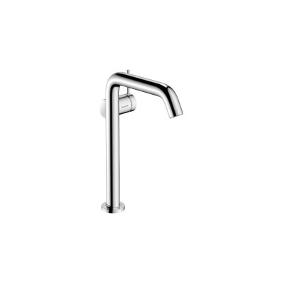 Смеситель для раковины Hansgrohe Tecturis S однорычажный, Fine 240 CoolStart с клапаном push-open, хр 73370000