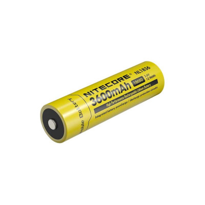 Аккумулятор Nitecore nl1836 18650 3.6v 3600ma (12.96wh)  с защитой 0349