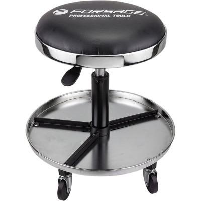 Слесарный передвижной стул Forsage поворотный, 360 гр, с регулировкой высоты F-TR6208 BIG(29569)