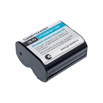 Батарейка GoPower CR-P2 BL1 Lithium 6V (6204) 00-00023063