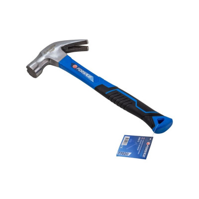 Молоток-гвоздодер с магнитным держателем гвоздя Forsage 560гр.  F-T7020(56621)