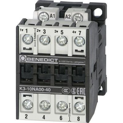 Контактор четырехполюсный Benedict K3-10NA00-40 230 PN92957