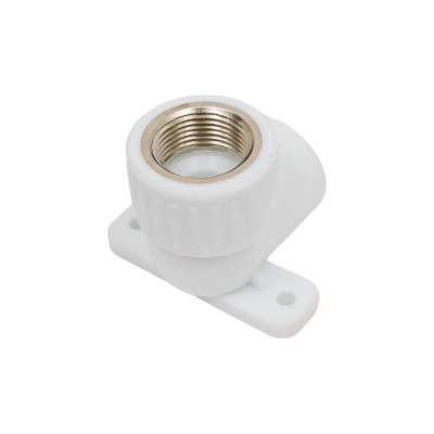 Угол Valfex с внутренней резьбой (простое крепление) 25x3/4" (60/15) белый 10120125