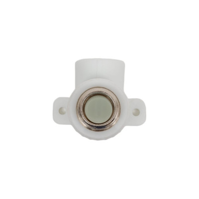 Угол Valfex с наружной резьбой (простое крепление) 20x3/4" (45/15) белый 10121120