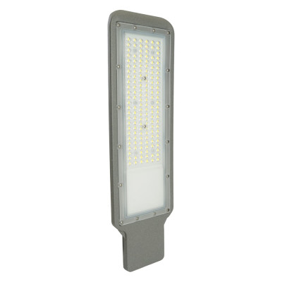 Светодиодный уличный консольный светильник FERON sp3022 100w 5000k 230v, серый, 48965