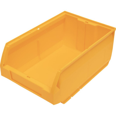 Ящик Gigant 350x230x150 ПП желтый 32077
