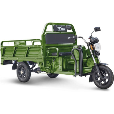 Грузовой электротрицикл Rutrike D4 1800 60V1500W, зеленый 023293-2493