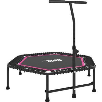 Батут UNIXline UNIX Line FITNESS Pink, 130 см, + BP TR130FITP