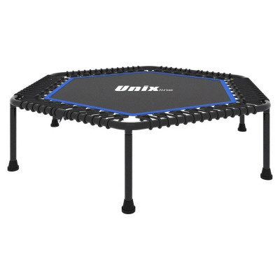 Батут UNIXline UNIX Line FITNESS Blue lite, 130 см, + BP TR130FITWHB