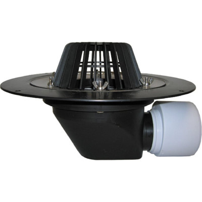 Кровельная воронка HL горизонтальный выпуск 64