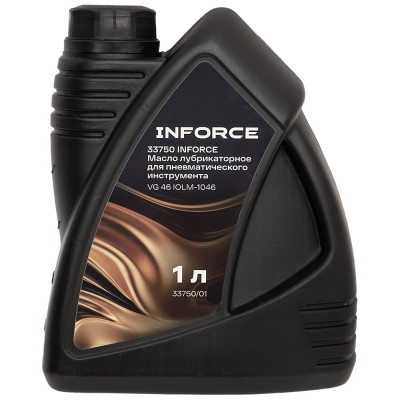 Масло лубрикаторное для пневматического инструмента Inforce (вязкость 40; 1 л) VG 46 IOLM-1046
