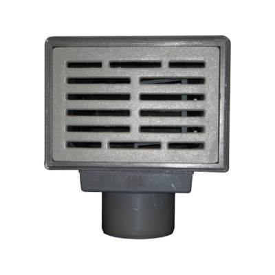 Трап HL с решеткой из чугуна, с горизонтальным выпуском DN110 HL 71G