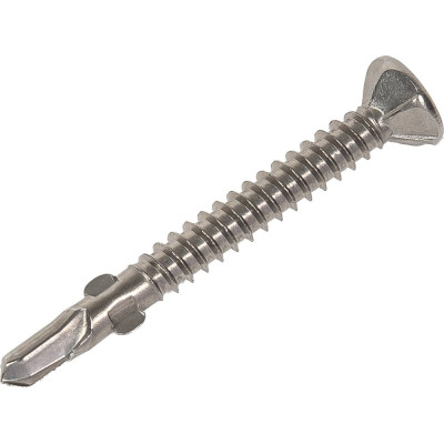 Саморез TULSTOR Wing Screw флюгель, дерево-металл нерж TX 30 5,5x50 уп.300шт 405550