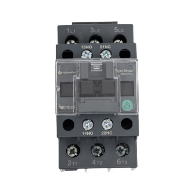 Контактор Systeme Electric MC1D 3п 25А кат. 24В DC 1НО+1НЗ SE MC1D25BD