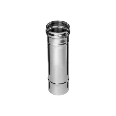 Дымоходная труба Ferrum 0.8 мм, 1 м, ф115 f1018