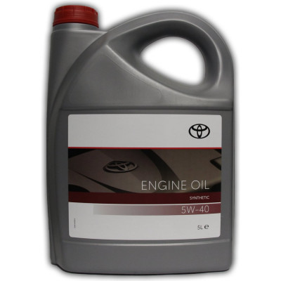Моторное масло TOYOTA SYNTHETIC 5W40 5л, Бельгия 08880-80835