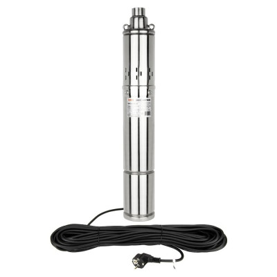 Винтовой насос Jemix 3,5-QGB-1-40M Ø 89 мм (3.5"), кабель 25 м, мощность 370 Вт, макс. напор 95 м, ном. напор 40 м, при 1.2 куб.м/ч, встроенный блок управления, болты крепления корпуса нержавеющая сталь ВН-3,5-95-27
