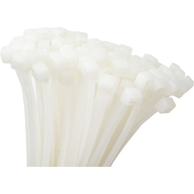 Нейлоновая хомут-стяжка Gigant 4.8x250 белый 100шт G/5/250/0