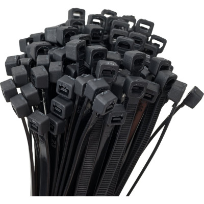 Ленточная хомут-стяжка Gigant 4,8x350 черный 100 шт. G/5/350/1