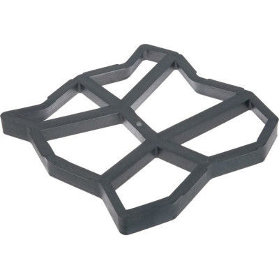 Садовая дорожка KIMRIK, 44x44 см, толщина 40 мм, черная KG000645