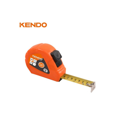 Рулетка ударостойкая с автостопом KENDO 5м х 19мм 35051