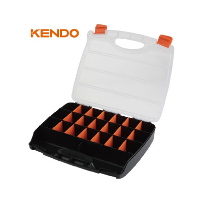 Кейс-органайзер для инструментов KENDO 380x310x70 мм 90223