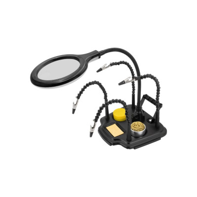 Третья рука с увеличительной линзой SN-396N Pro'sKit 00449151