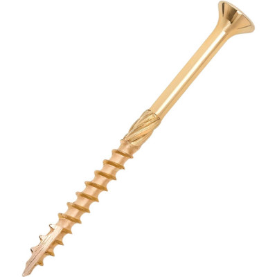 Конструкционный саморез Gigant желтый цинк 3,5x50 пот/г TORX 200 шт 123814