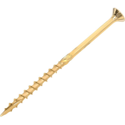 Конструкционный саморез Gigant желтый цинк 4x70 пот/г TORX 200 шт 123813