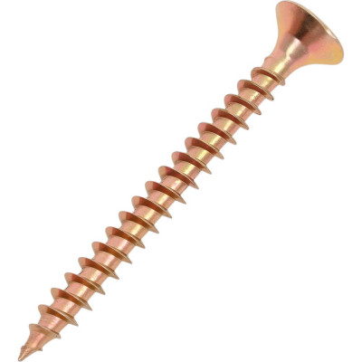 Саморезы универсальные Gigant пот/г желтые 6x60 100 шт 123837