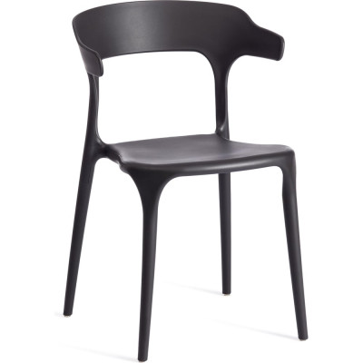 Стул Tetchair TON (mod. PC33) пластик, 48x48x74 см, черный 24692