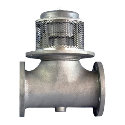 Пневматический донный клапан, Т-образный, алюминий, 4in, TITAN LOCK TL400PBV-T