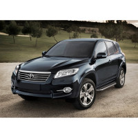 Пороги "Premium" Rival для Toyota RAV4 XA30 2005-2013, 160 см, 2 шт., алюминий, A160ALP.5702.1