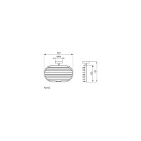 Полка Ideal Standard IOM хром A9112AA