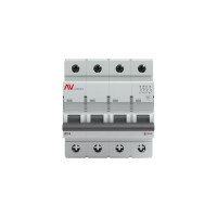 Автоматический выключатель EKF AVERES AV-6, 4P, 40A, D, 6kA mcb6-4-40D-av