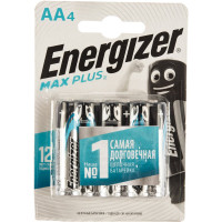 Батарейки Energizer MAX Plus E91/AA 4 шт/бл Alkaline 7638900423266