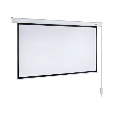 Экран с электроприводом Master Control Lumien 163х220 см (раб.область 119х212см) (96") High Contrast черн. кайма сверху 4 \3\ 121507