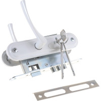 Врезной замок ЗЕНИТ ЗВ9-4-2 белый 20627