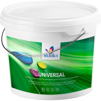 Резиновая краска Резолюкс Universal, 7 кг белый RAL9016 1488