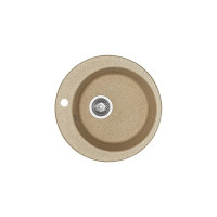 Кухонная Мойка AQUATON Иверия Кругл. 480мм.Песочная аналог тем беж NEW 00040611 1A711032IV220