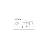 Насадка паяльная QUICK 303-3C