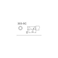 Насадка паяльная QUICK 303-5C