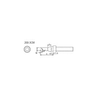 Насадка паяльная QUICK QSS200-T-3CM