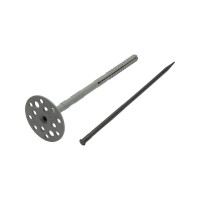 Дюбель для изоляции Госкреп металлический гвоздь, 10x200 мм, 500 шт. 9999025954