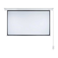Экран с электроприводом Master Control Lumien 163х220 см (раб.область 119х212см) (96") High Contrast черн. кайма сверху 4 \3\ 121507
