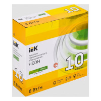 Комплект светодиодной подсветки "неон" IEK (лента led 10м lsr5-2835g120-8-ip65-220в + драйвер) LSR5-G-120-65-2-10-S0