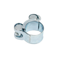 Набор силовых хомутов MasterProf 6 размеров 17-19, 20-22, 23-25, 26-28, 29-31, 32-35 мм, шарнирный быстросъемный, металлический (24 шт.) ИС.140932