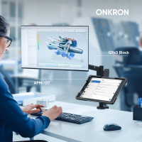 Адаптер для планшета ONKRON 10.1-12.9 дюймов, черный APM13T-B
