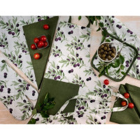 Полотенце Guten Morgen Маслины Рогожка, 45x60 см Пр-Мас-45-60