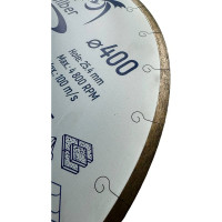 Диск алмазный 1A1R D400-2.4T-7.5W-25.4H 400х25.4 мм Elsilber EL-RY1201E